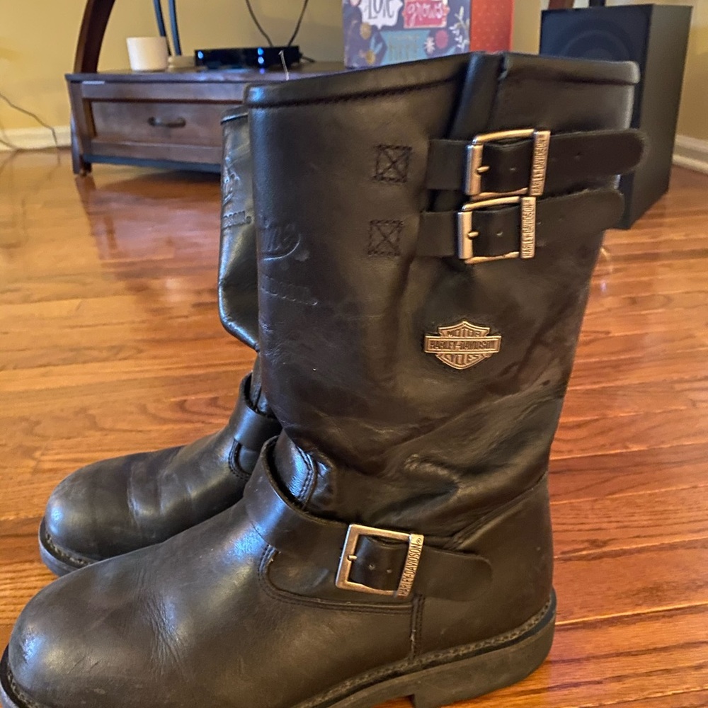 Harley Davidson Leather Boots